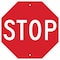 Brady Stop Sign, 18" Height, 18" Width, Aluminum, Octagon, English 113280 - alternate 1